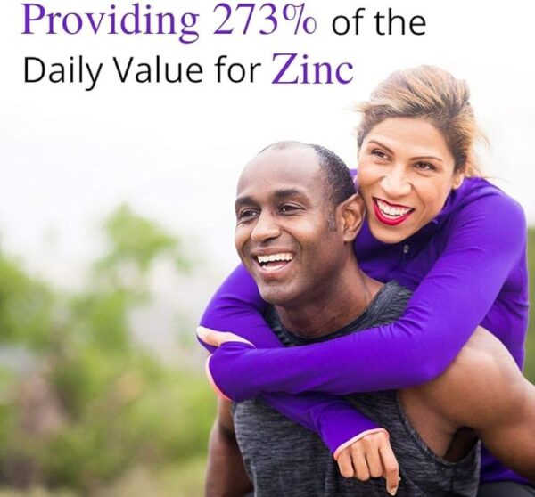 Garden of Life Zinc Supplements 30mg High Potency Raw Zinc and Vitamin C Multimineral Supplement, Vitamin Code Vitamins Trace Minerals & Probiotics for Skin Health & Immune Support, 60 Vegan Capsules - Image 5